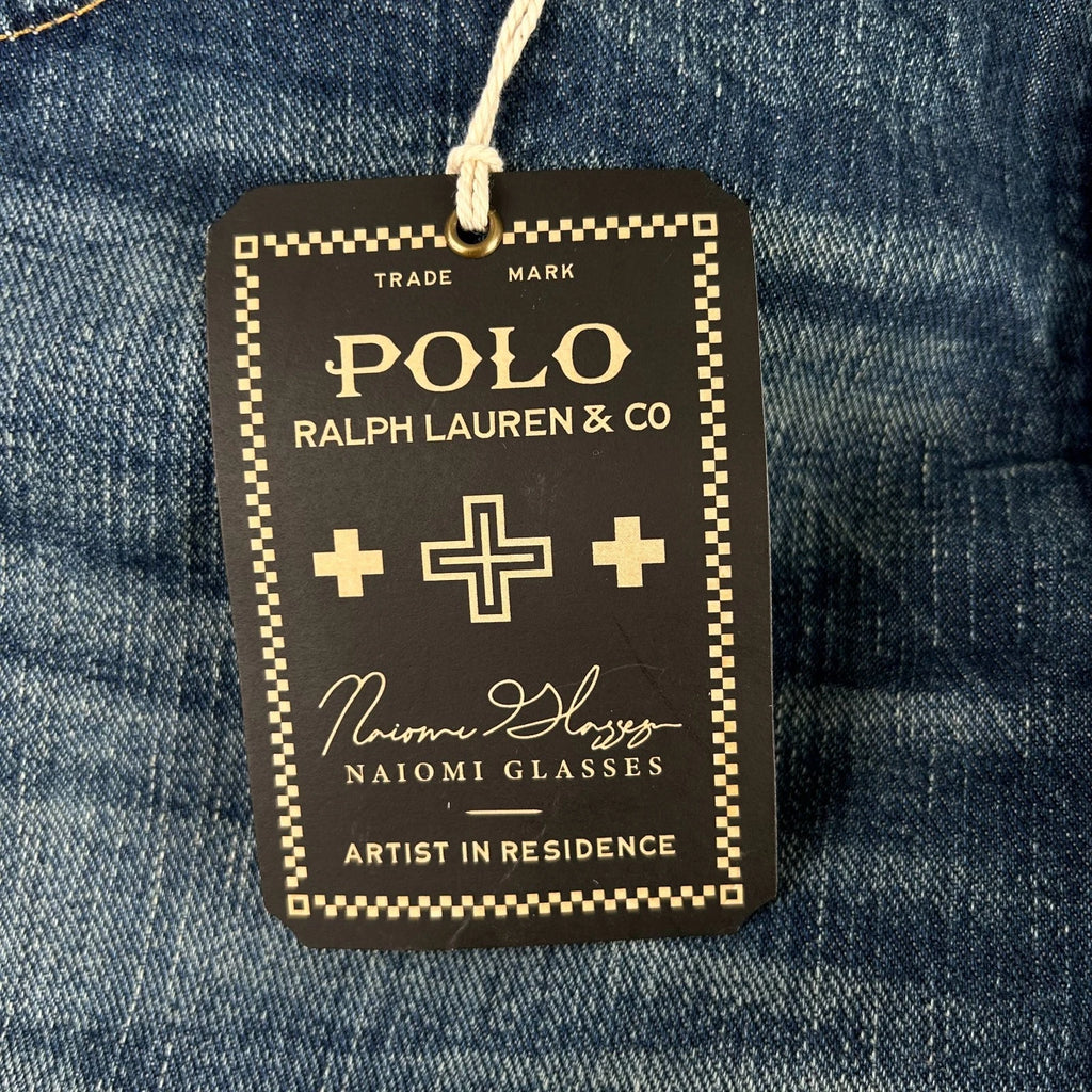 Polo Ralph Lauren x Naiomi Glasses Heritage Rider Jeans Size 38 Brand New With Tags RRP $399