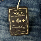 Polo Ralph Lauren x Naiomi Glasses Heritage Rider Jeans Size 38 Brand New With Tags RRP $399