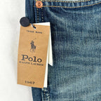 Polo Ralph Lauren x Naiomi Glasses Heritage Rider Jeans Size 38 Brand New With Tags RRP $399
