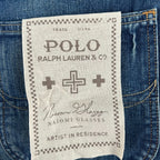 Polo Ralph Lauren x Naiomi Glasses Heritage Rider Jeans Size 38 Brand New With Tags RRP $399