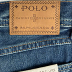 Polo Ralph Lauren x Naiomi Glasses Heritage Rider Jeans Size 38 Brand New With Tags RRP $399