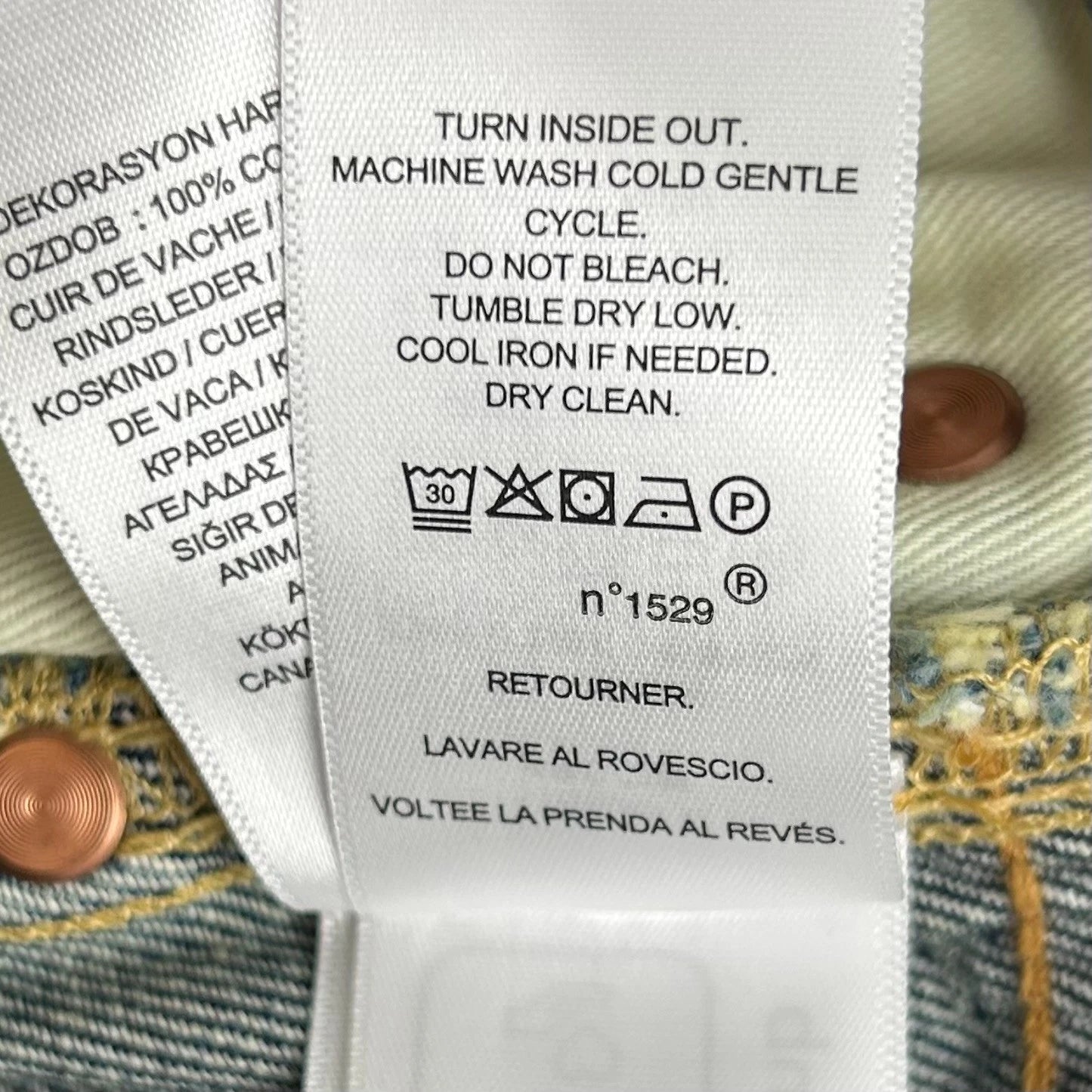 Polo Ralph Lauren x Naiomi Glasses Heritage Rider Jeans Size 38 Brand New With Tags RRP $399